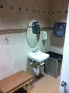 Commercial Sink and Mirror